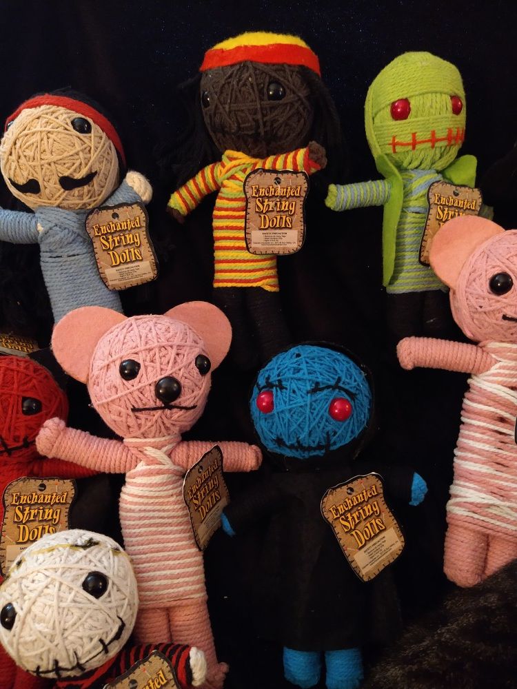 Enchanted Voodoo String Doll Collection